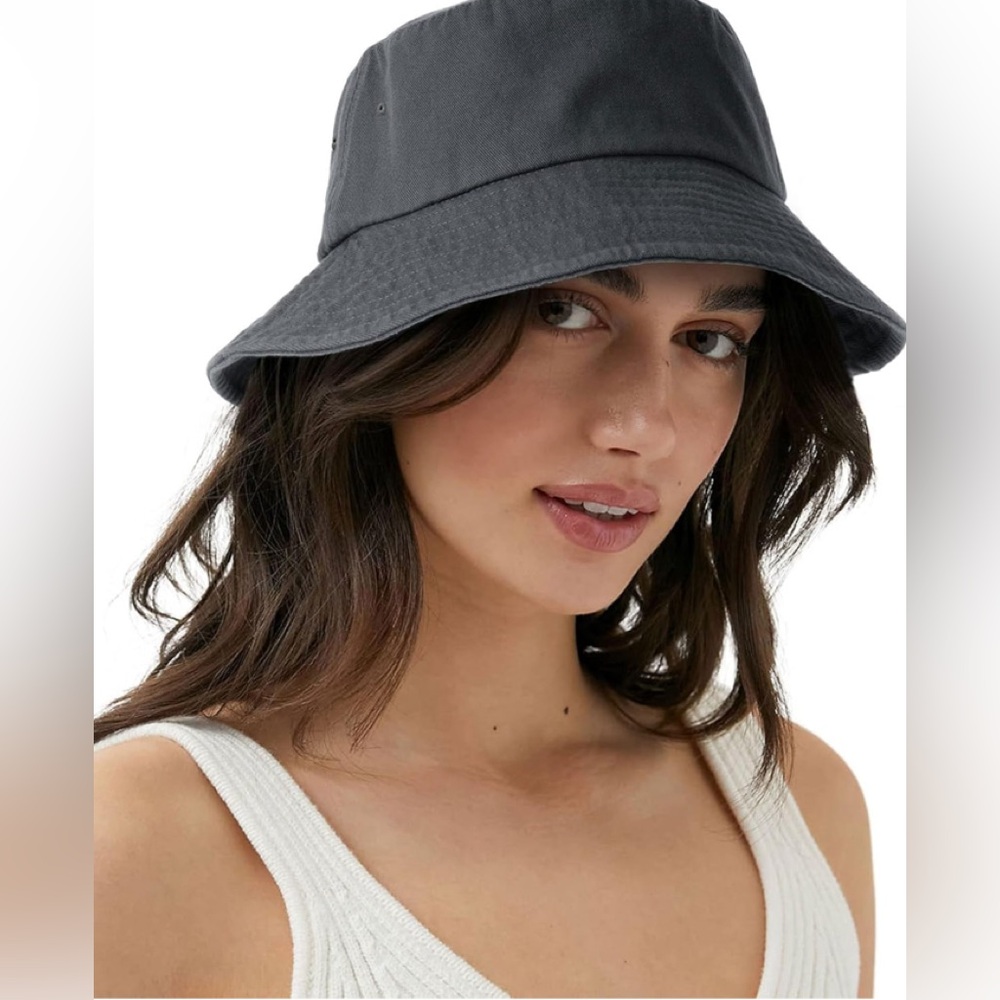 Camptrace Bucket Hat Grey NWT Women’s or Men’s Unisex Sz Medium - Picture 1 of 6